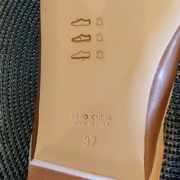 Women's Alberto Fermani Italian leather two tone sandals in fabulous cond EU 37 - Picture 10 of 14